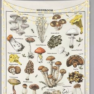 Mushroom tapestry
